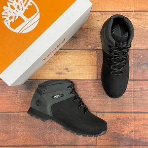 Timberland A1KAC Euro Sprint Men Nubuck Leather Black Hiker Boots